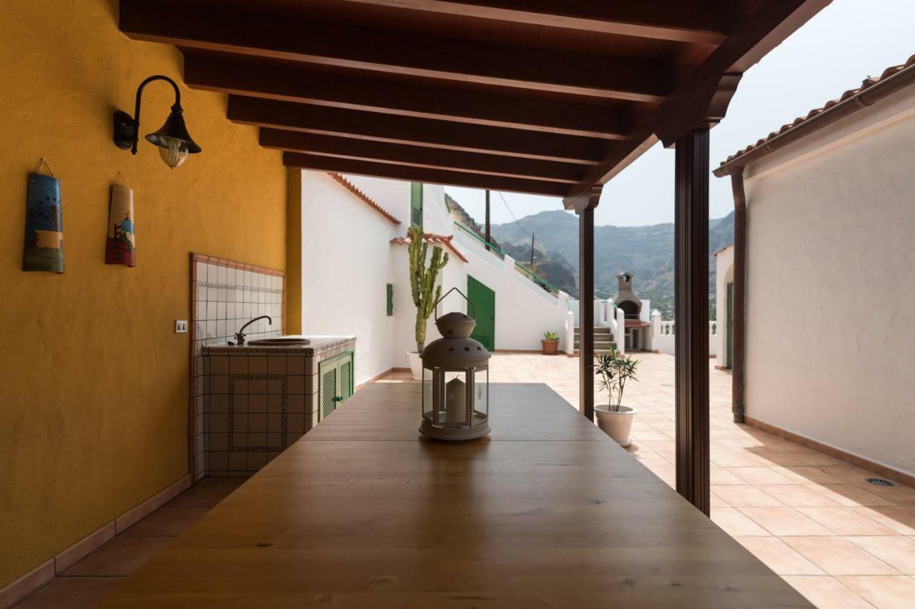 Casa Panchita -Maravillosas Vistas Al Mar Y Montana Agaete  Exterior foto